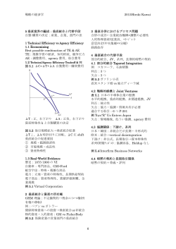 戦略の経済学 2015Hiroki Kawai 6 5 垂直境界の編成