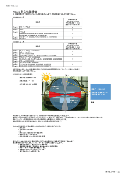 HEXIS 耐久性指標値