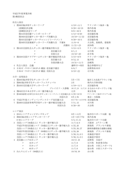 H27年度事業計画