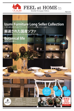 Izumi Furniture Long Seller Collection 厳選された国産ソファ