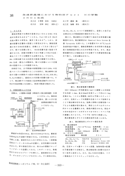 ーー まえがき 微粉炭燃焼では燃料中窒素(Fueー N>によるN0x の生 成