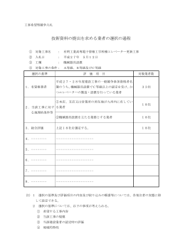 入札日：平成27年5月12日