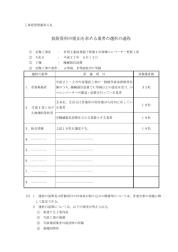 入札日：平成27年5月12日
