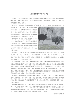 東山動物園の「ダチョウ」