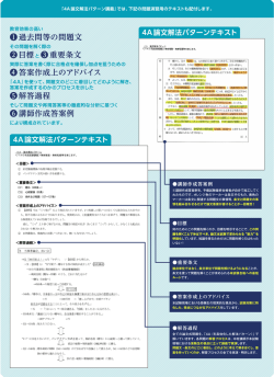 論文解法パターンテキスト