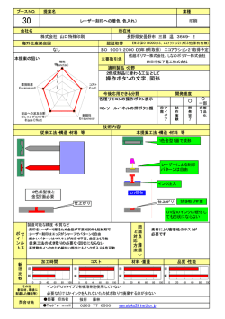 レーザー刻印への着色（色入れ）