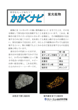 蛍光鉱物