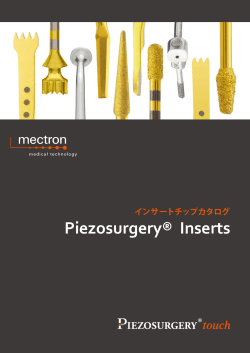 Piezosurgery® Inserts