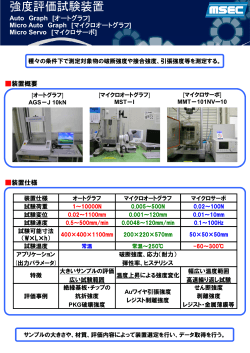 強度評価試験装置（PDF形式：568KB）
