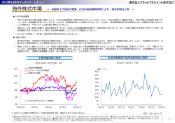 ECBの追加緩和期待により - 東京海上アセットマネジメント株式会社