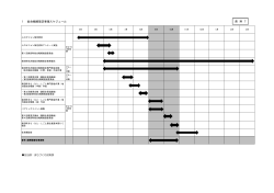 資料7 柴田町地方版総合戦略策定スケジュール [137KB pdf]