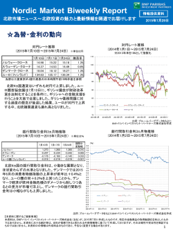 Nordic Market Biweekly Report