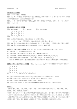 解法のメモ