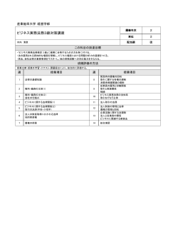 ビジネス実務法務3級対策講座