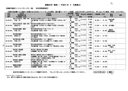 募集住宅一覧表（ 平成27 年 月募集分） 6