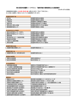 振替用紙（募集要項） - 第2回信州安曇野ハーフマラソン
