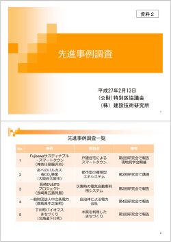 資料2：先進事例調査 (PDFファイル 3104KB