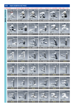 KVK 洗面化粧室用水栓【年表】