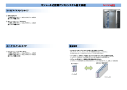 モジュール式空調アシストシステム施工実績はこちらから
