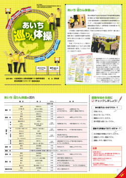 巡りん体操とは&hellip; - あいち健康プラザ