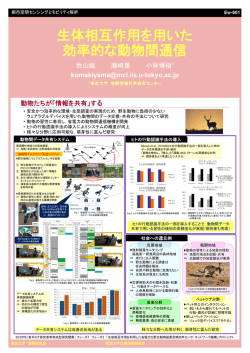 IIS Poster Gallery - 瀬崎研究室