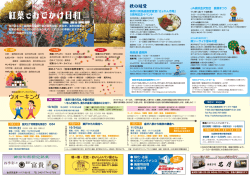 紅葉でおでかけ日和 - 横浜金沢観光協会