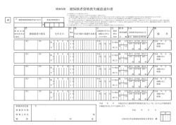 被保険者資格喪失確認通知書 - 大阪府信用金庫健康保険組合