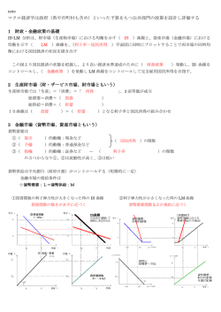 マクロ経済学は政府（県や市町村も含め）といった予算をもつ公共部門の