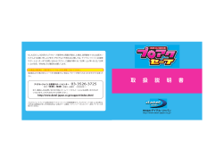 取 扱 説 明 書 - プロアクションリプレイ 公認サイト | PLAYARTS