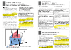 近隣小学校の環境改善に向けた取組を進めるべきです！