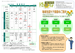 西吾妻福祉病院は次のように変わります。