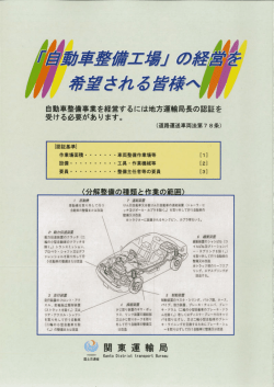 認証工場の申請案内
