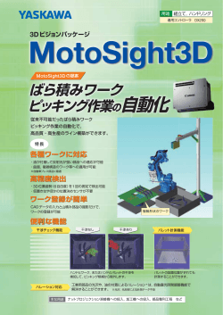 3Dビジョンパッケージ MotoSight3D