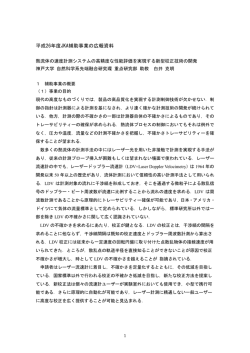 補助事業の内容と成果