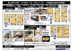 東大阪市本町・中小阪4丁目・荒川2丁目 3現場現地説明会開催!!