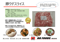 豚ウデスライス
