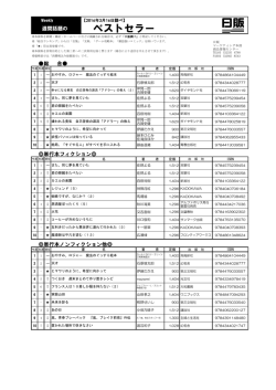 すべてのジャンルをPDFで見る