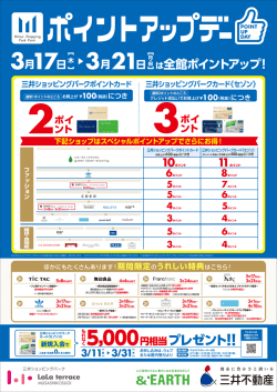 ポイントアップ