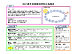 神戸港港湾事業継続計画の概要（PDF形式：152KB）