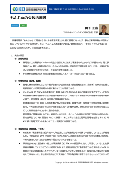 記事全文（PDF） - NPO法人 国際環境経済研究所｜International