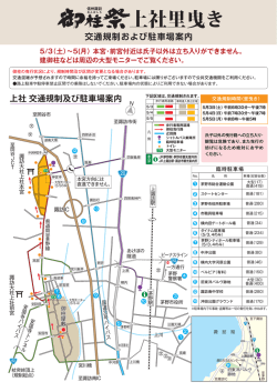 上社里曳き