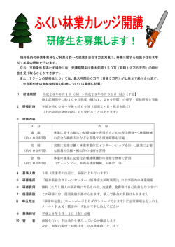 募集要領（PDF）