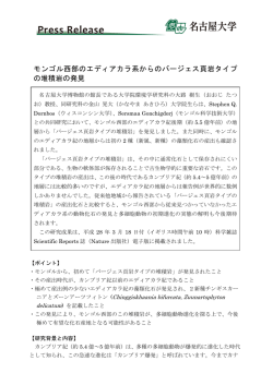 モンゴル西部のエディアカラ系からのバージェス頁岩タイプ