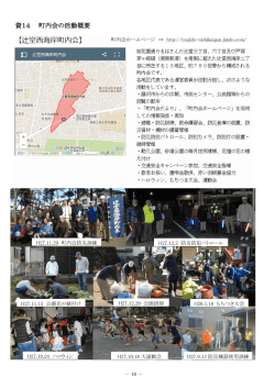 資14 町内会の活動概要