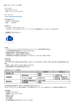 ＜専用アプリアイコン＞ 5名まで 6名以上 初期導入費 無料 月額費用