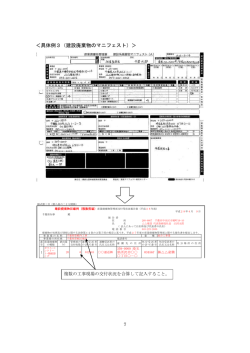 具体例3（建設廃棄物のマニフェスト）