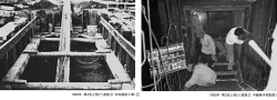 写真 1965年 第2池上局とう道施工（本体掘削工事） 1965年 第2池上局