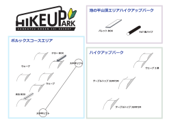 ポルックスコースエリア 池の平山頂エリアハイクアップパーク ハイク