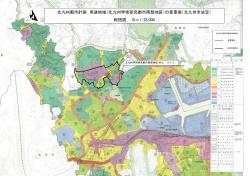 北九州都市計画 用途地域（北九州学術研究都市南部地区）の変更案