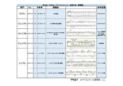 第20回全国大会課題曲 楽譜付き